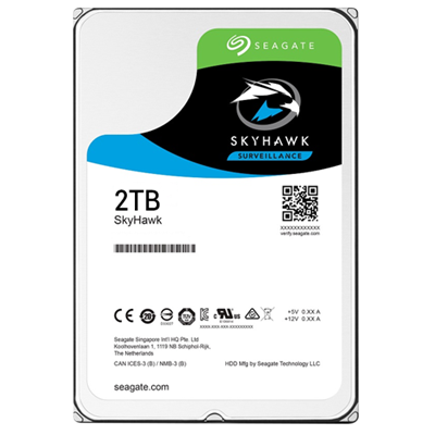 SEAGATE 2TB 3.5 SATA III 64MB ST2000VX008 SkyHawk Surveillance