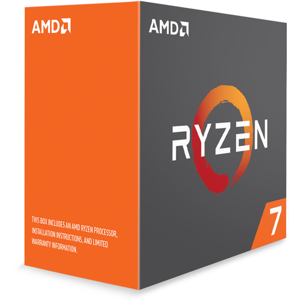 AMD Ryzen 7 1800X 8 cores 3.6GHz (4.0GHz) Box