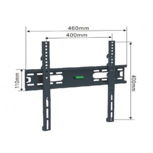 Alpha Support Fix 3255 nosac za TV 32- 55,do 50kg, crn