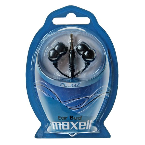 Maxell PLUGZ slusalice black