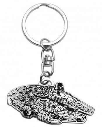 STAR WARS - Metal Keychain Millennium Falcon