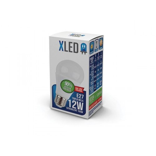 XLED (E27 12W) Led Sijalica Toplo bela