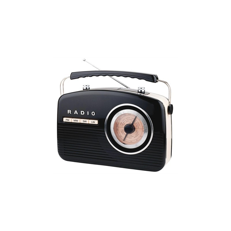 Camry CR 1130 black retro radio