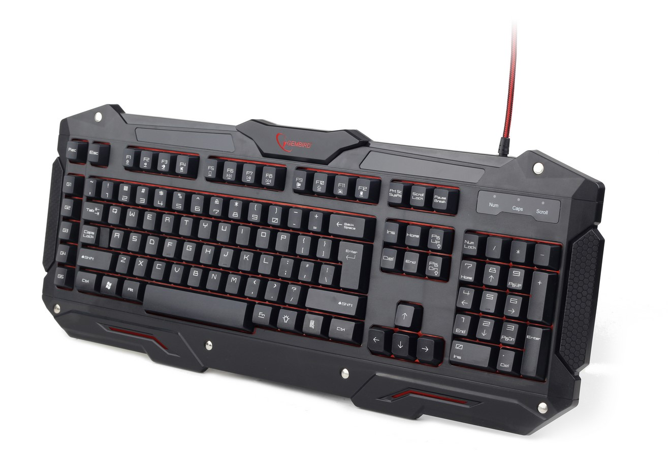 Gembird KB-UMGL-01 Gaming Tastatura backlight US USB