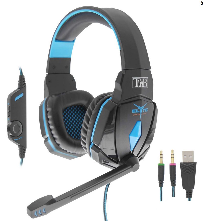 TNB CSMGAME1 ELYTE BLACK GAMING BLUE SLUSALICE