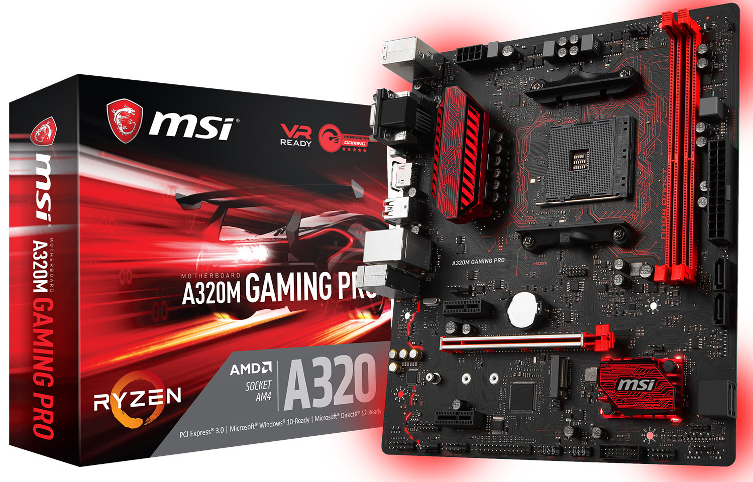 AM4 MSI A320M GAMING PRO