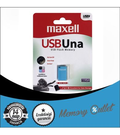MAXELL USB 2.0 8GB UNA BLUE