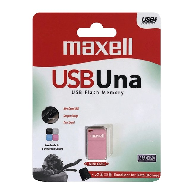 MAXELL USB 2.0 8GB UNA PINK