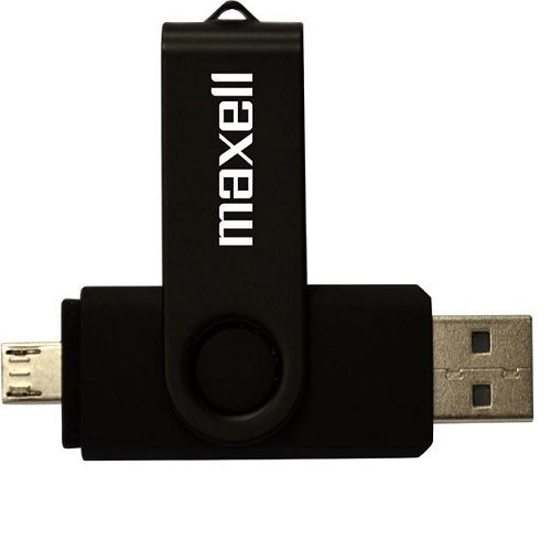 MAXELL USB 32GB DUAL, USB 2.0 and MICRO USB