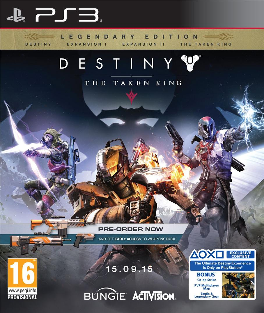 PS3 Destiny The Taken King Legendary Edition