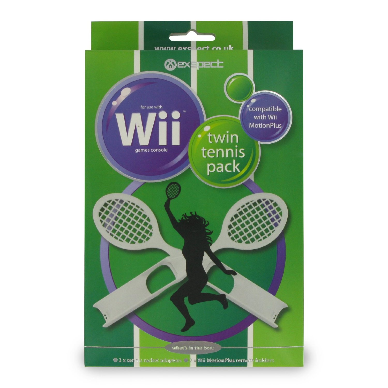 Exspect Wii MotionPlus Twin Tennis Pack