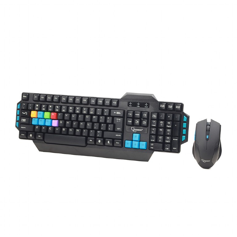 GEMBIRD KBS-WMG-01 Gejmerski bezicni USB mis + tastatura US