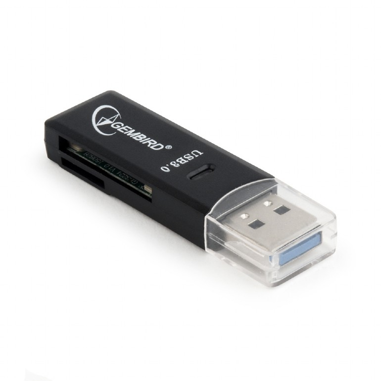 GEMBIRD UHB-CR3-01 Compact USB 3.0 SD and microSD card reader