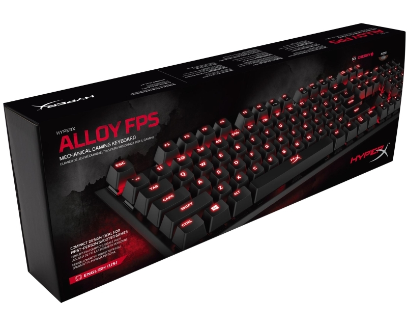 KINGSTON HX-KB1BR1-NAA2 HyperX Alloy FPS Mechanical Gaming tastatura