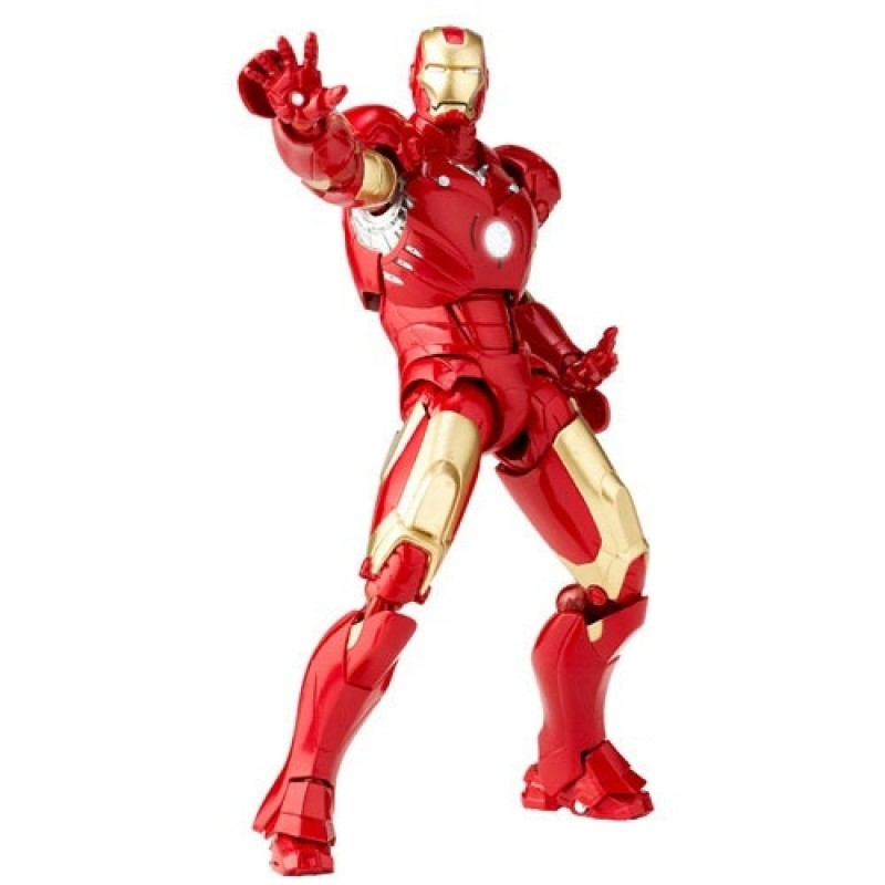 Iron Man Action Figure Sci-Fi Revoltech #036 Iron Man Mark III 16 cm