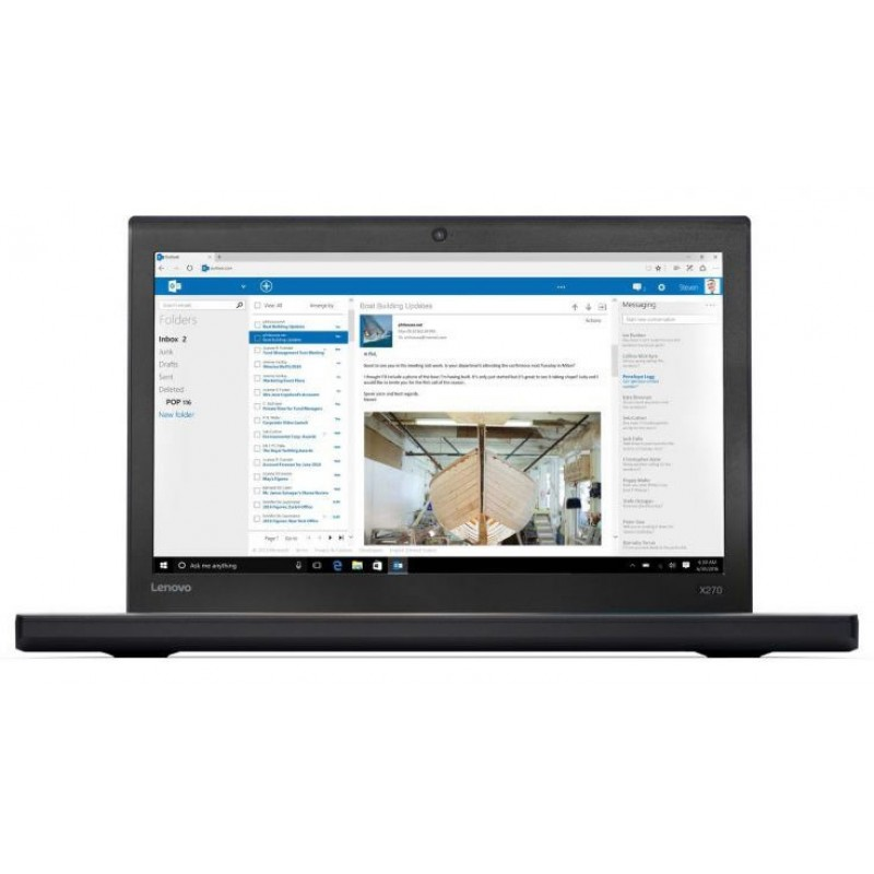 Lenovo ThinkPad X270 (20HNA00RCX) 12.5 Intel Core i5-7200U 8GB 1TB Intel HD Windows 10 Professional