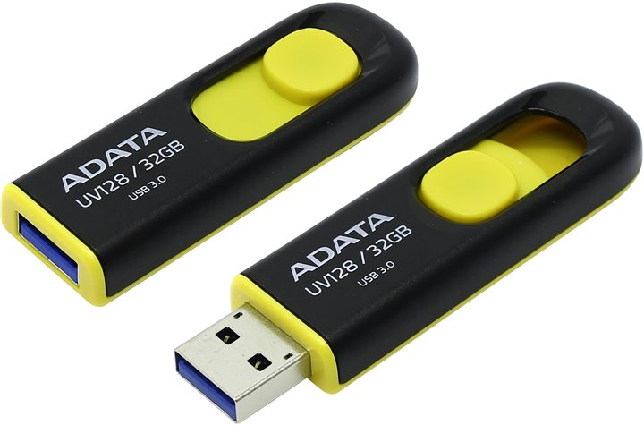 AData AUV128-32G-RBY zuti USB 32GB