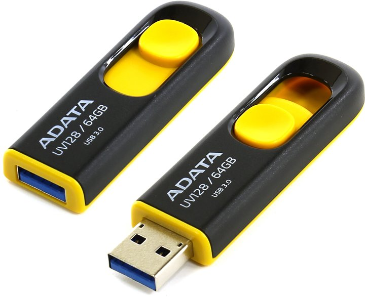 AData AUV128-64G-RBY zuti USB 64GB 