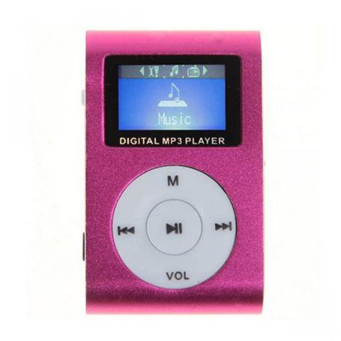 MP3 Player GMP-13 FMLCD Pink