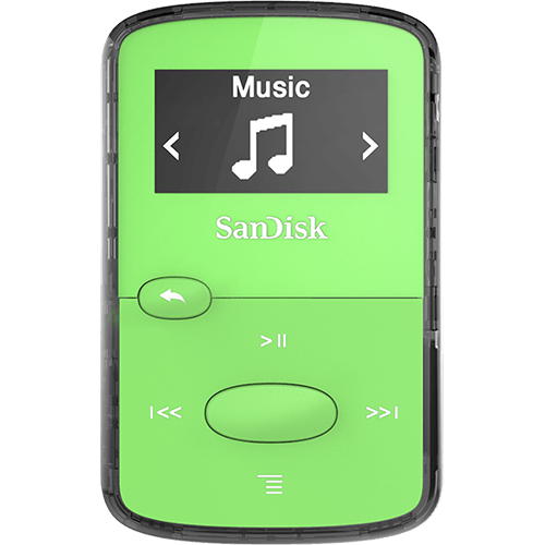 SanDisk MP3 Clip Jam 8GB zeleni MP3