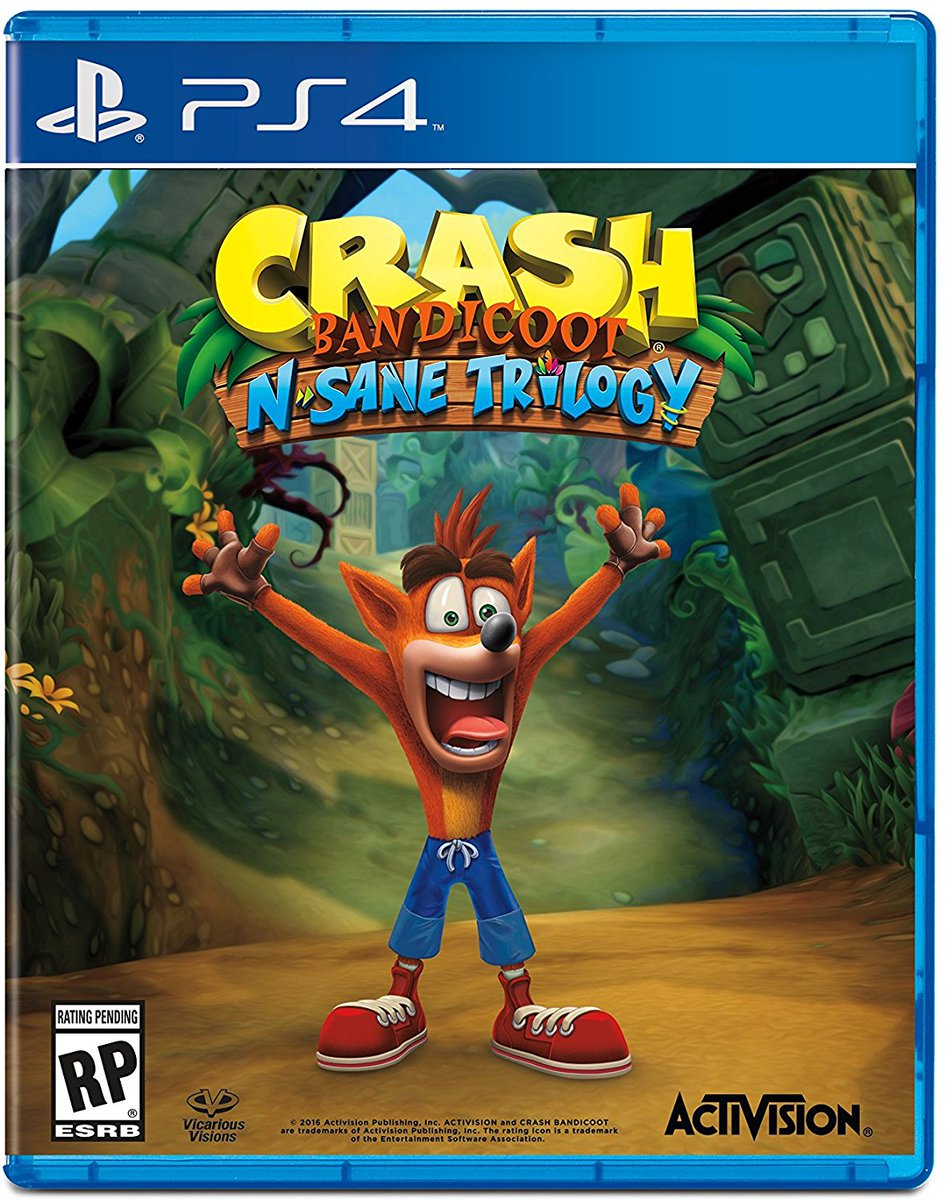 Activision Blizzard PS4 Crash Bandicoot N. Sane Trilogy