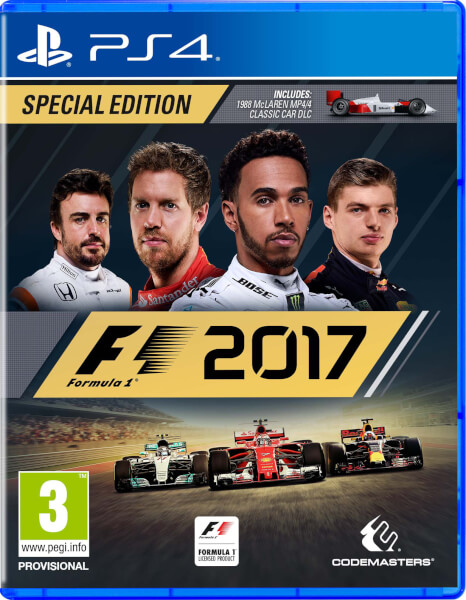 Codemasters PS4 F1 2017 Special Edition