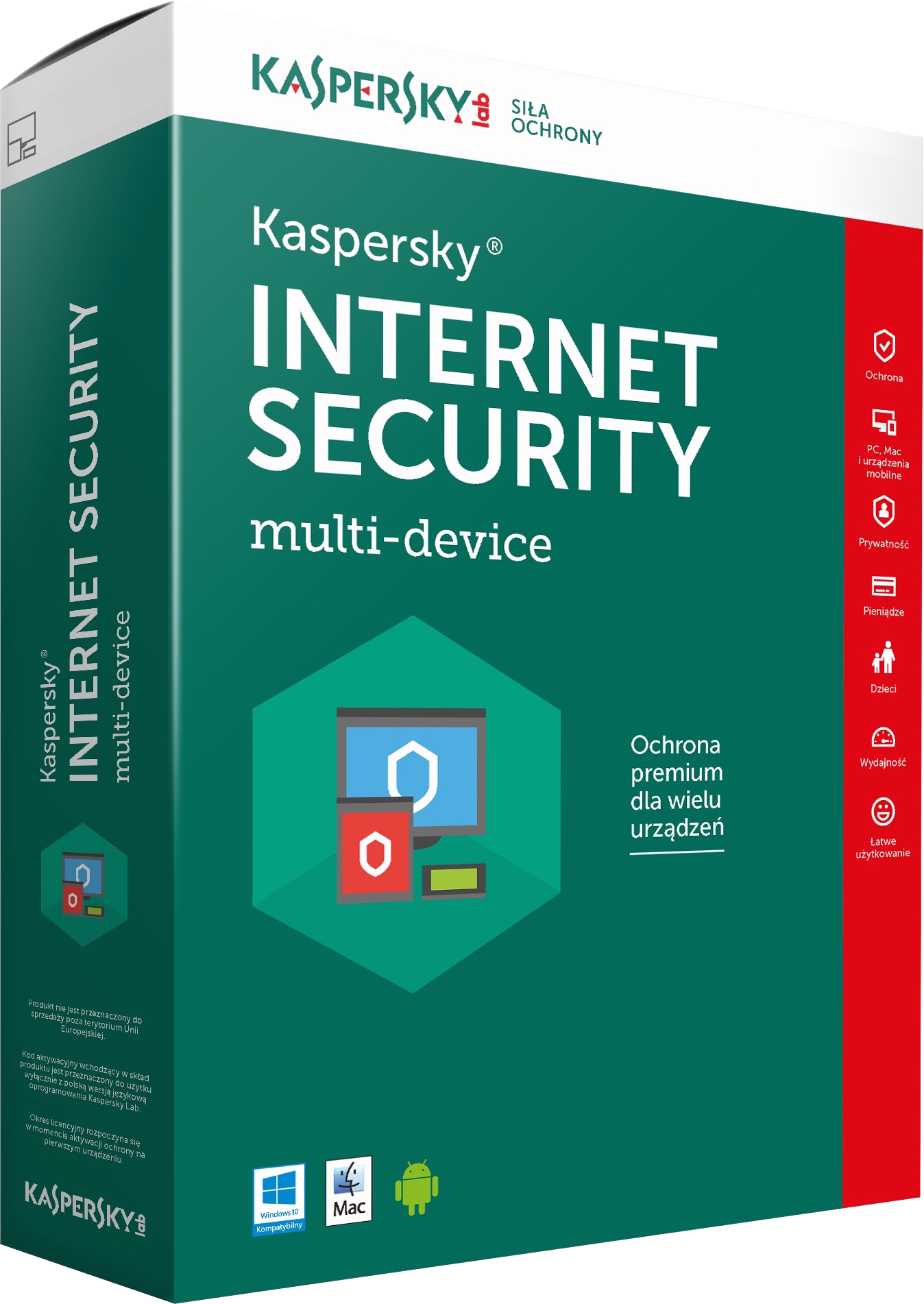 Anti-virus Kaspersky Int.Security 5u 1g