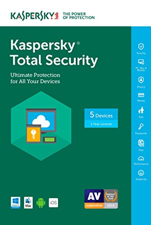 Anti-virus Kaspersky Tot.Security 5u 1g