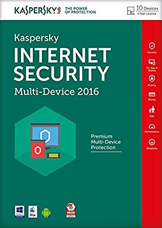 Anti-virus Kaspersky Int.Security 10u 1g