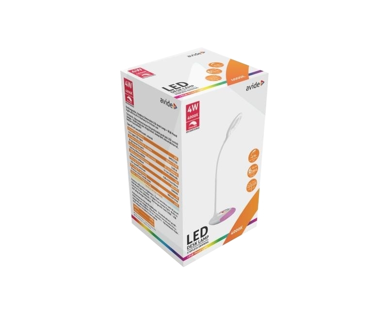 AVIDE ABLDLRGB-4W LED stona lampa 4w (240 LUMEN) bela