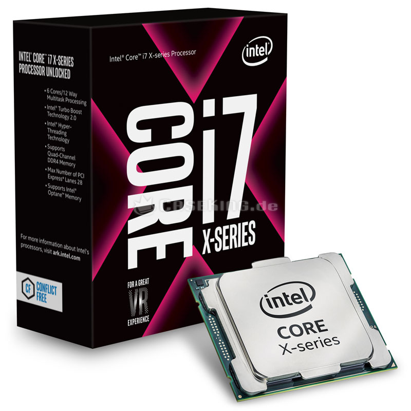 INTEL Core i7-7800X 6-Core 3.5GHz (4.0GHz) Box