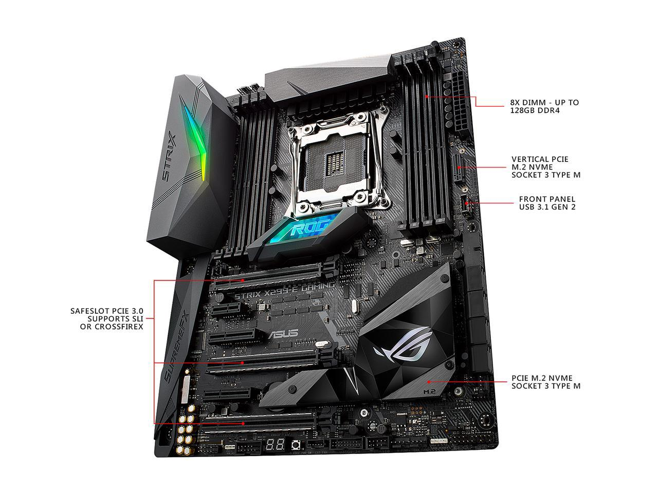 2066 ASUS STRIX X299-E GAMING