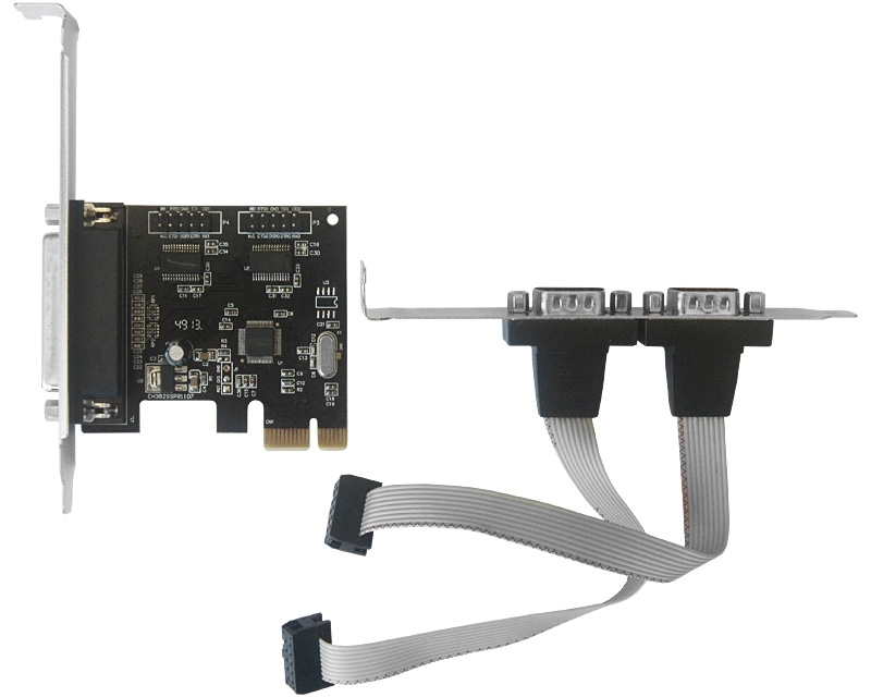 PCI Express kontroler 2xSerial + Parallel