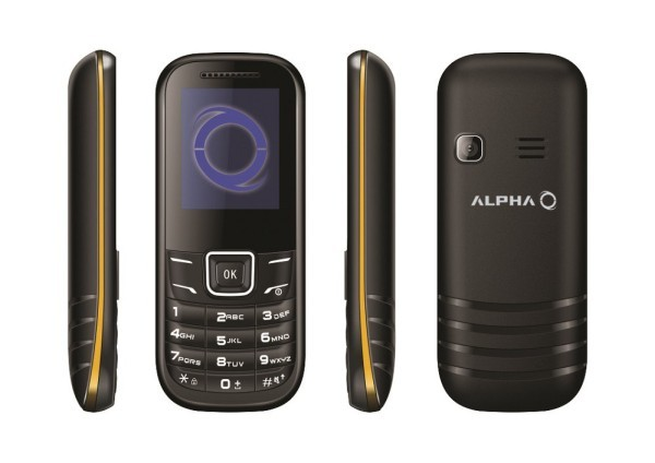 Alpha D1 Zuta DS Mobilni Telefon