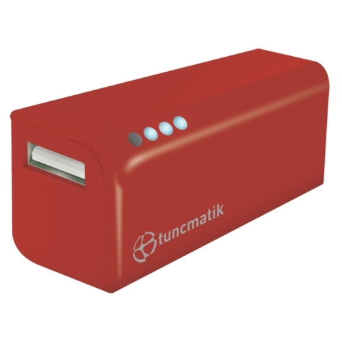 Tuncmatik PowerBank mini Charge 2000mAh Red