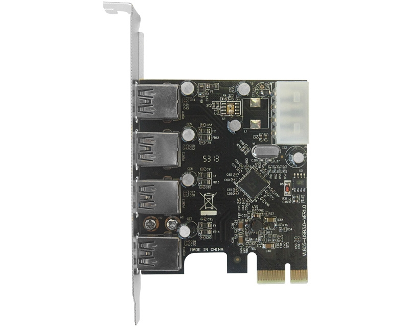 PCI Express kontroler 4xUSB 3.0