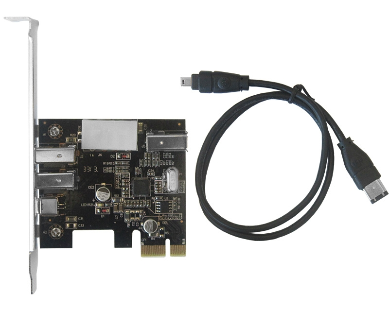 PCI Express kontroler 3xFireWire (IEEE 1394)