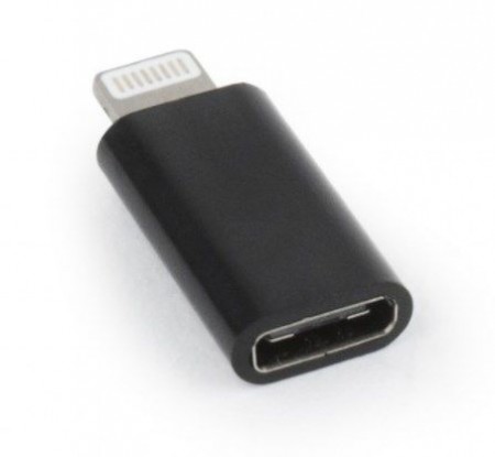 Gembird A-USB-CF8PM-01 USB Type-C adapter (CF/8pin M), black
