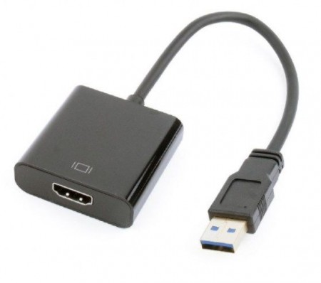 Gembird A-USB3-HDMI-02 USB to HDMI display adapter, black