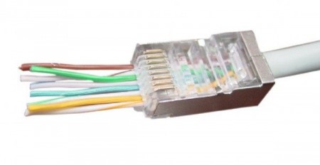 Gembird LC-PTF-01/10 Universal pass-through modular FTP plug 8P8C (10kom u pakovanju)