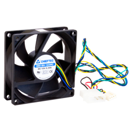 CHIEFTEC Ventilator AF-0825PWM 80mm x 80mm x 25mm 