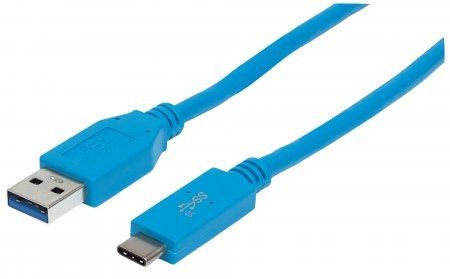 Intellinet (394468) USB Type-C Kabl 1m Plavi