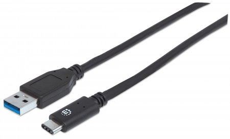 Intellinet (353373) USB Type-C Kabl 1m Crni