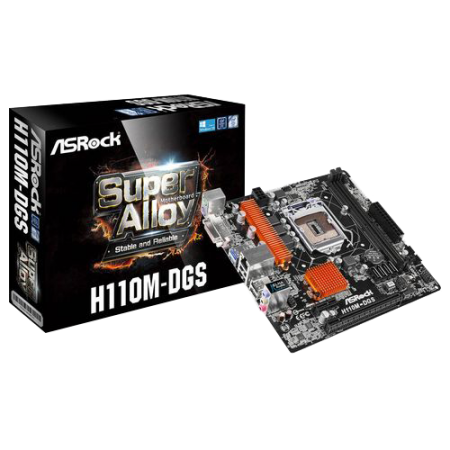 1151 ASRock H110M-DGS