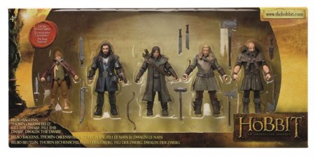 Vivid Hobbit Bilbo Baggins, Gandalf, Thorin, Legolas i Grinnah 10cm