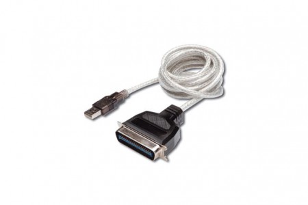 DIGITUS Kabl USB - LPT IEEE1284, za povezivanje štampača sa paralelnim portom na računar sa USB portom.