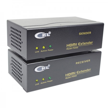 HDMI na UTP extender do 60m preko kat.5e,FullHD 1080p,HDCP compliant