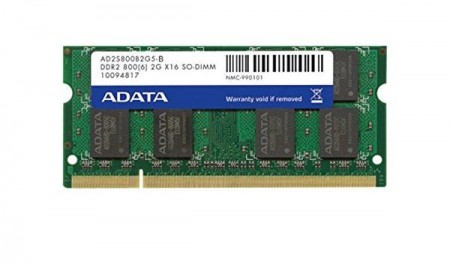 ADATA (AD2S800B2G6-B) 2GB 800MHz SO-DIMM Memorija