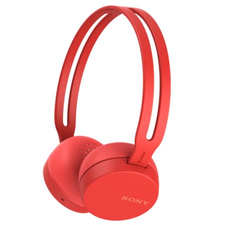 Sony WH-CH400R Bluetooth Slušalice Crvene