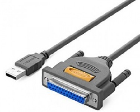 Green USB 2.0 Paralel LPT D-25